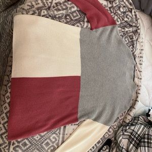 Color Block Sweater